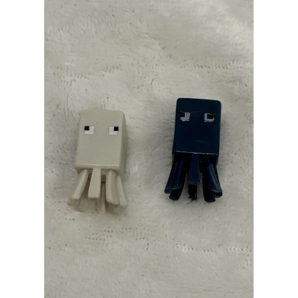 Minecraft Squid Figure Lot Of 2